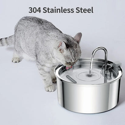 PetPure™ Stainless Steel Water FountainTM