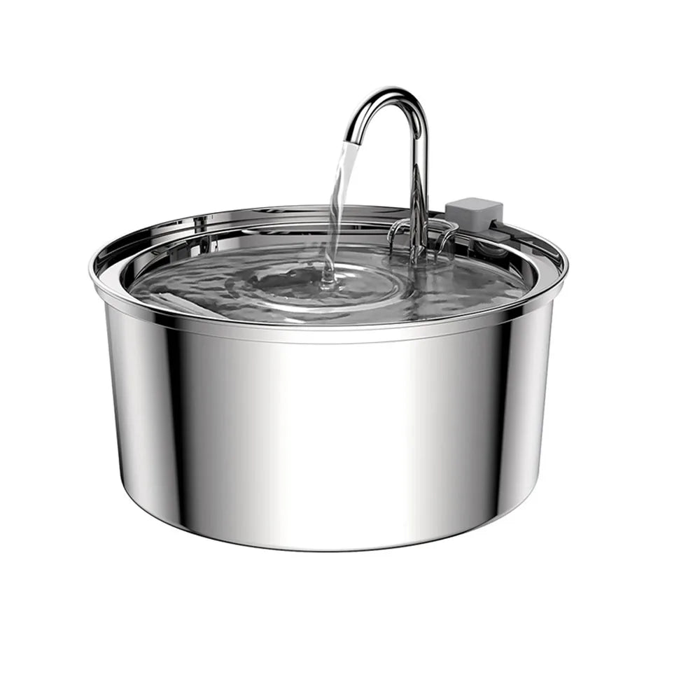 PetPure™ Stainless Steel Water FountainTM